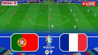 PORTUGAL vs FRANCE | UEFA EURO 2024 | Ronaldo vs Mbappe | FC 24 Gameplay Video