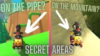 Secret Areas in Mario Kart 8 Deluxe (No glitches required)