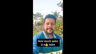 How much sale is good sales | E-commerce | Neel Ved