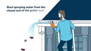 How to clean your gutters and downspouts