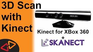 3D Scanning with XBox 360 Kinect and Skanect