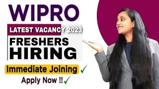 Wipro Recruitment 2023 | Wipro Jobs For Freshers 2023 | Any Graduate | Job Vacancy 2023 | Mnc Jobs