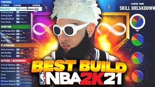 The BEST CENTER BUILD on CURRENT GEN in NBA 2K21!   FASTEST CENTER BUILD CAN DO IT ALL!