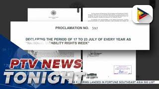 July 17-23 declared ‘National Disability Rights Week’