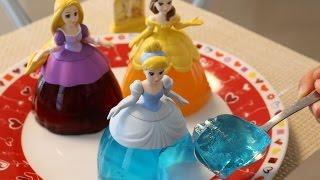 Disney Princess Dress Dolls Jelly Princess Cake