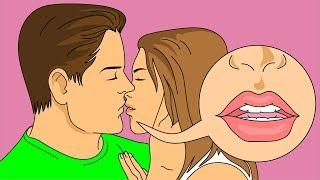 10 Правил Идеального Поцелуя - Как Научиться Целоваться