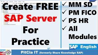 Create SAP Server for Practice with SAP Gui, NetWeaver 7.52 | @PitCiaIT #sapdownload