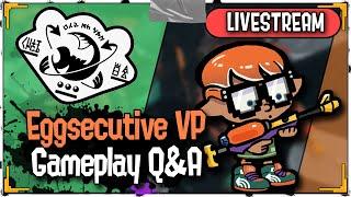 Eggsecutive VP Gameplay - Q&A  - Splatoon 3 Salmon Run