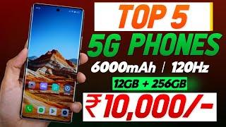 Best 5G Phone Under 10000 in December 2024 | Top 5 Best Smartphone Under 10000 in INDIA 2024