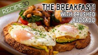 This is the breakfast you want! (with avocado)