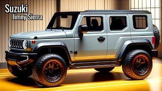 New 2025 Suzuki Jimny Sierra Launched! More Powerful & Dashing!