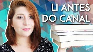 5 LIVROS QUE LI ANTES DE TER UM CANAL | Pausa Para Um Café