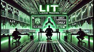 American Cake • 15.11.2024 • Обзор торгового дня EUR/USD & GOLD • LiT | LiAHiM TRADiNG