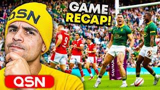 American's Recap of SA vs Wales Game | The Young Boks STEPPED UP!