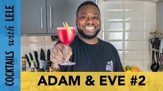 How to make a ADAM & EVE N.2 with LELE | COCKTAIL with COCKTAIL with GIN, COGNAC and CASSIS