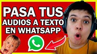 Como Pasar un Audio de Whatsapp a Texto 2021 (Android/Iphone)