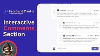 Interactive comments section - Frontend Mentor - HTML CSS JAVASCRIPT