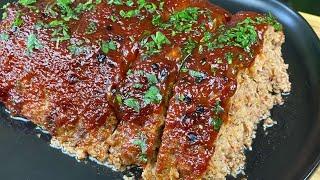 The SECRET TO JUICY MEATLOAF! Meatloaf Recipe | How to Make Meatloaf  Easy & Simple Meatloaf Recipe