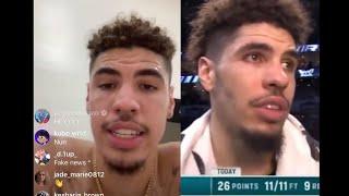 Lamelo Ball Reacts To Getting Fined $100K For Saying "No Homo" During Interview... (ft. Iggy)