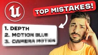 Top 3 Mistakes 3D Artists make in Unreal Engine 5!