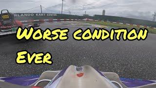 Karting Vlog: Worse Conditions in an Endurance race ever at Orlando Kart Center Tillotson