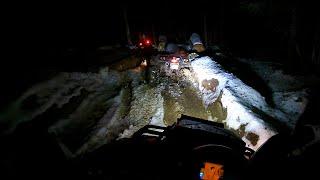 Polaris Scrambler S vs Can-Am vs Yamaha | We can't find our way out of the forest | MUD & SNOW