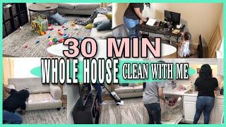 30 MINUTE ULTIMATE CLEAN WITH ME | WHOLE HOUSE CLEAN WITH ME