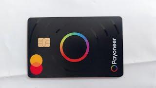 Payoneer MasterCard Unboxing 2024