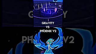 gravity vs phoenix v2 in blox fruit #bloxfruits #gravity #phoenix