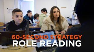 60-Second Strategy: Role Reading