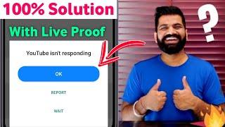 How To Fix App Isn't Responding 2021 || Apps Isn't Responding On Android 10 || App Not Responding