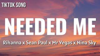 Rihanna x Sean Paul x Mr Vegas x Nina Sky - Needed Me (Lyrics)  [TIKTOK SONG] (Kevin-Dave Mashup)