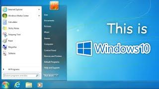 (OUTDATED) Windows 10 22H2 Transformed into Windows 7