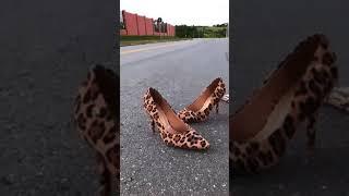 Scarpin Vizzano animal Print