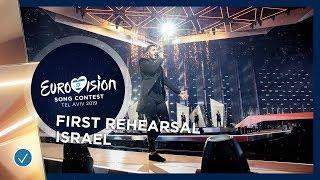 Israel  - Kobi Marimi - Home - First Rehearsal - Eurovision 2019