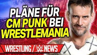 WrestleMania Pläne für CM Punk, WWE & AEW stellen TV-Shows ein | Wrestling/WWE NEWS 2/2025