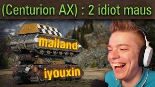 Two Idiots dominate in World of Tanks | Mailand Platoon