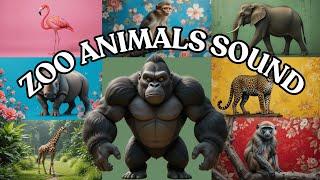 Zoo Animals Sound Song for Kids | Fun & Educational Animal Sounds for Children | Kids Nursery Rhymes