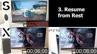 Series S vs. Series X vs. PS5 Load Times - Star Wars Jedi Fallen Order