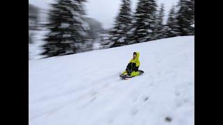 Discover the SECRET  Sledging Adventures in the Swiss Alps | Sledging in the Swiss Alps