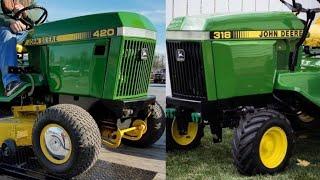 What was the best JOHN DEERE GARDEN TRACTOR ever made???