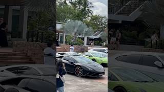 Supercar Parade: Lamborghini Club Singapore - Singapore Yachting Festival 2024 | SENTOSA COVE