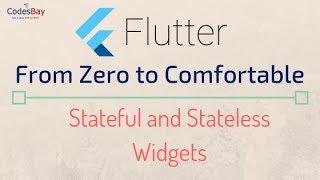 Flutter -  Stateless and Stateful Widgets