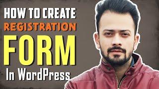 How to Create a User Registration Form in WordPress