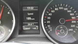 Volkswagen Golf VI 2.0TDI 110kM top speed and acceleration (wheels 16")