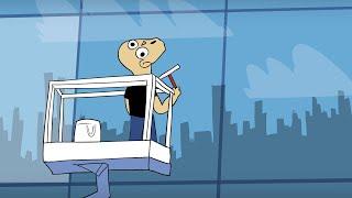 window cleaner (animated asmr)