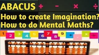 Abacus #class 3# How to create Imagination? # How to do Mental Maths?