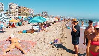 ️Alicante SPAIN -- San Juan BEACH  2022 4K VIEW  SPAIN BEACH WALK