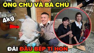 ĐẦU BẾP TÍ HON Được Ông Bà Chủ Đải Toàn Món Ngon Khi Tới Nhà Chơi