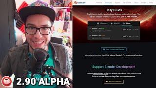 BLENDER 2.90 ALPHA! - Blender Today RECAP #098+99